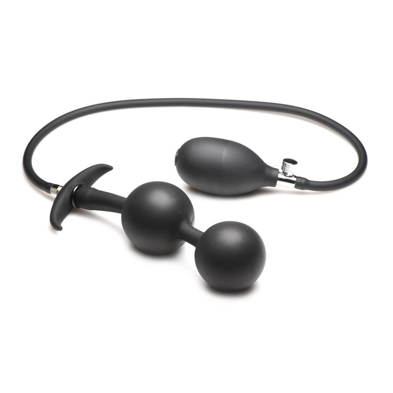 Ass Rattler Weighted Inflatable Anal Balls