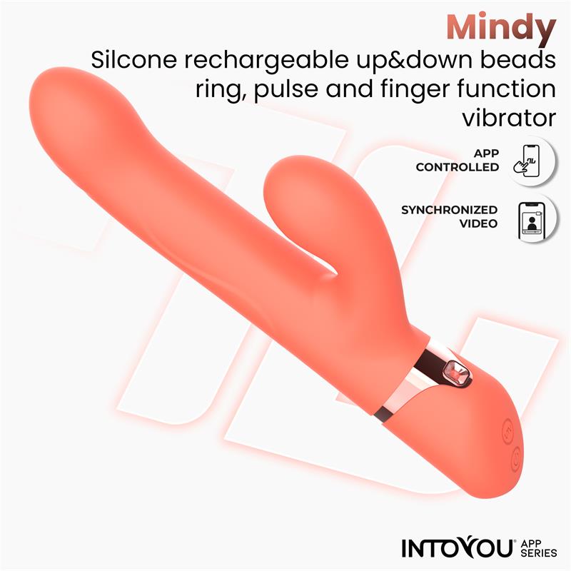 Mindy Vibe with Up and Down Beads Ring, Finger and Pulsation with APP - Image 3