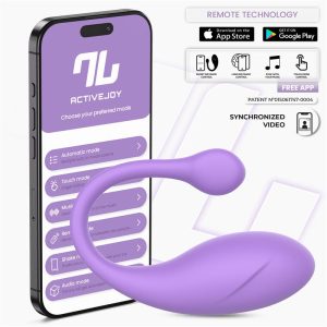 Bulby Egg Vibrator with App Lavander