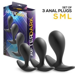 Monty Set of 3 Anal Plugs