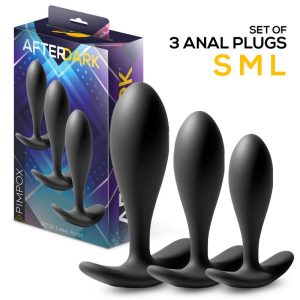 Pimpox Set of 3 Anal Plugs