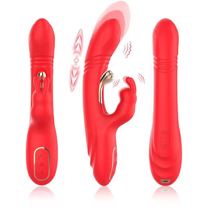 Thrusting Rabbit Tickler Vibrator - Image 6