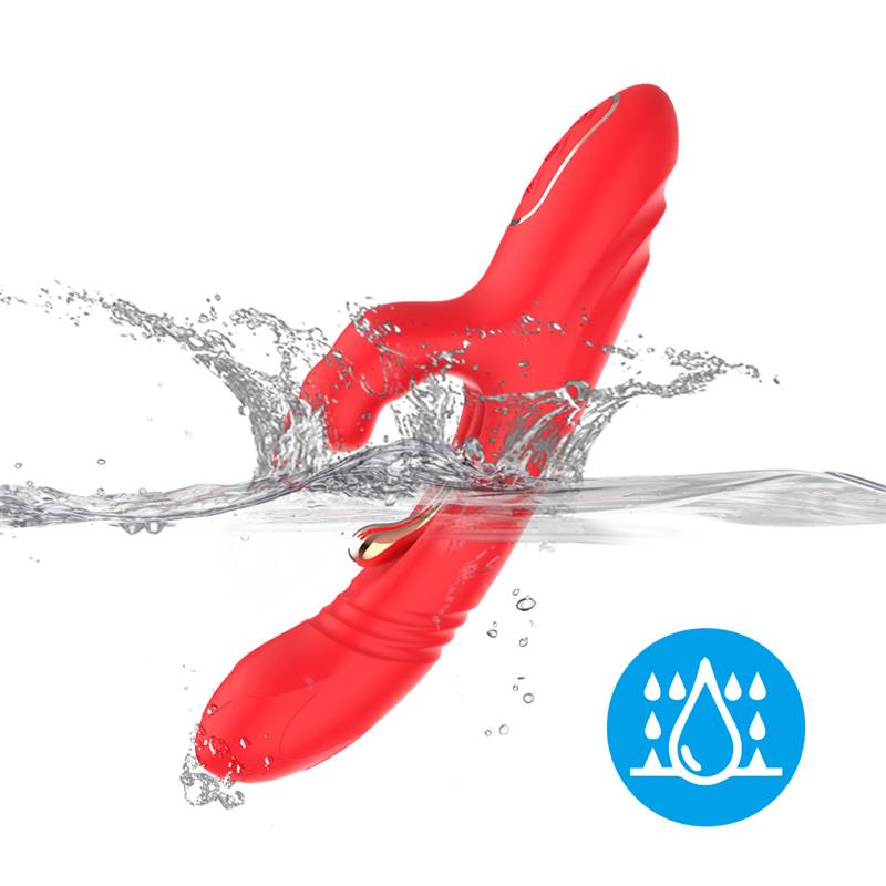 Thrusting Rabbit Tickler Vibrator - Image 7