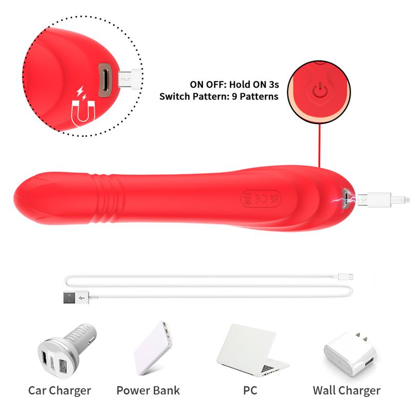 Thrusting Rabbit Tickler Vibrator - Image 8