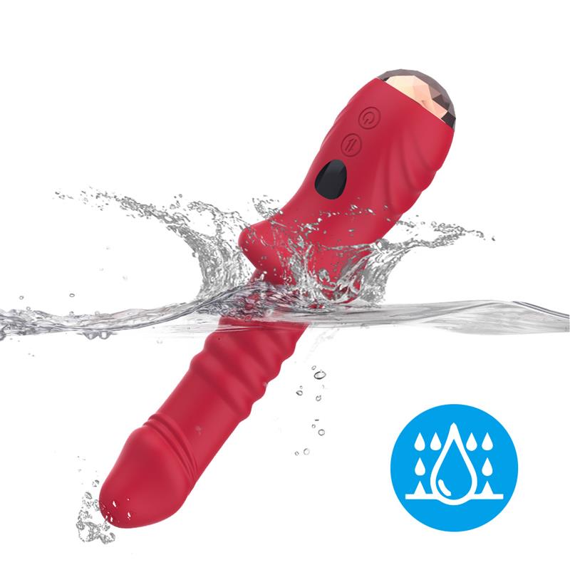 Vibrator with Thrusting G-spot and Digital Screen - Image 8