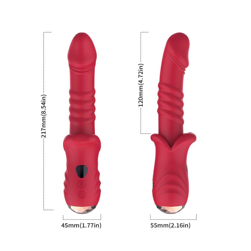 Vibrator with Thrusting G-spot and Digital Screen - Image 10