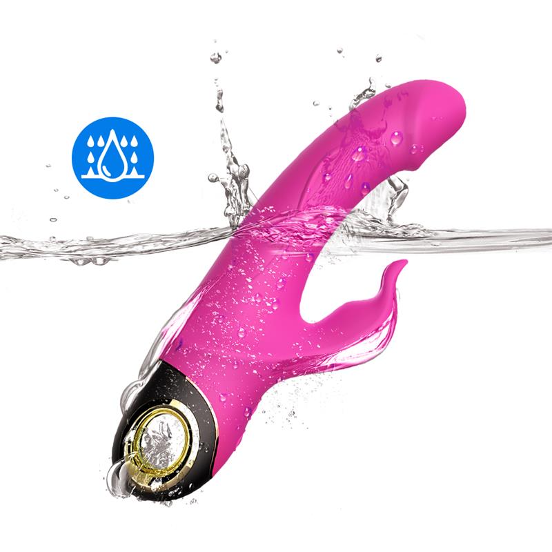 360º Rotation Rabbit vibrator Pink - Image 12