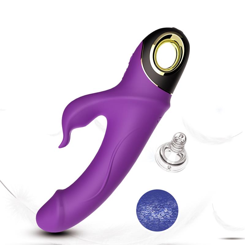 360º Rotation Rabbit Vibrator Purple - Image 12