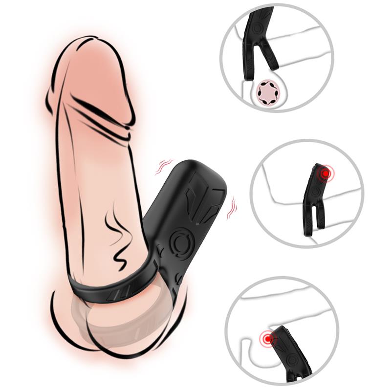 Mecha-style Vibrating Penis Ring - Image 5