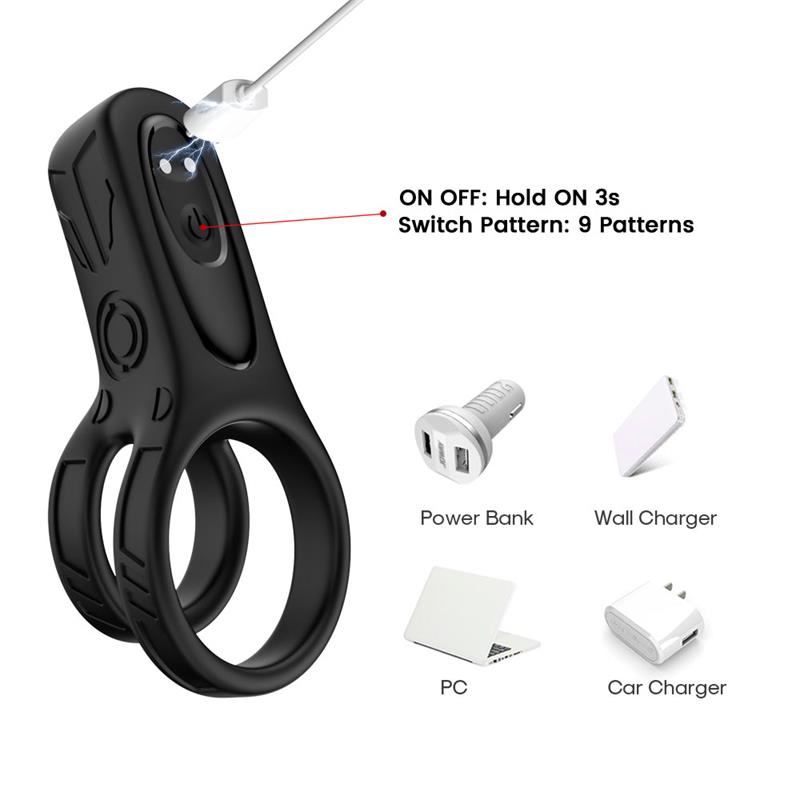 Mecha-style Vibrating Penis Ring - Image 14