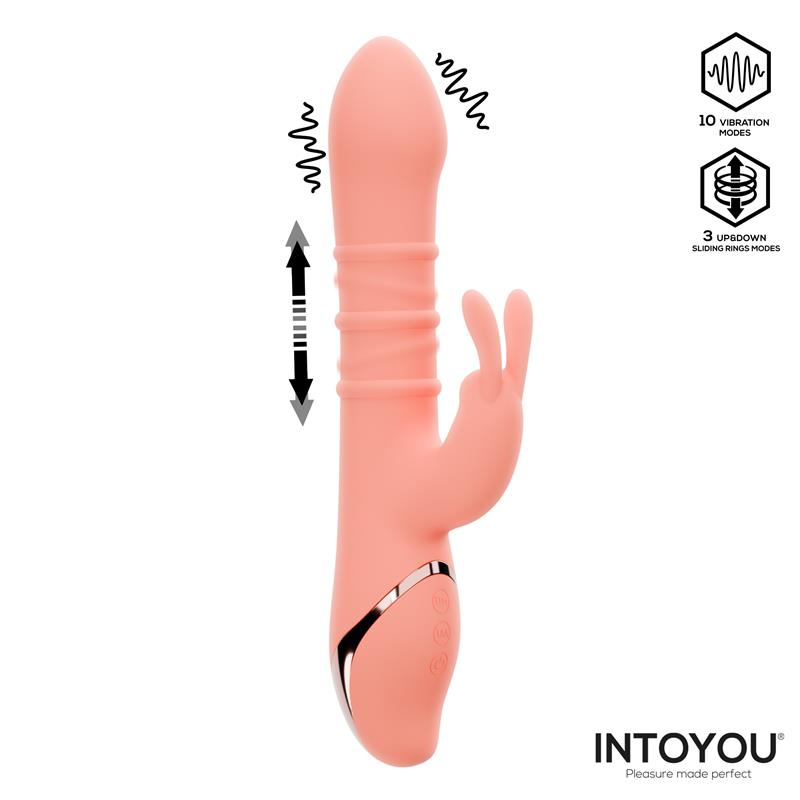 Rivor Vibrator with U and Down Sliding Rings - Image 2