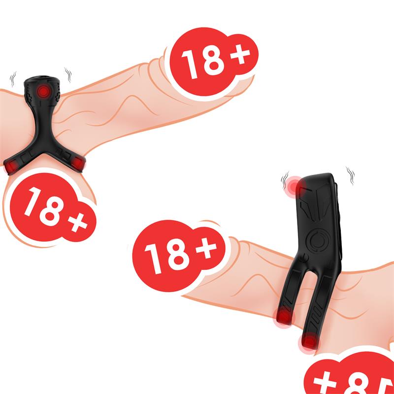 2 Piece Set Mecha Lock Essence Ring - Image 5