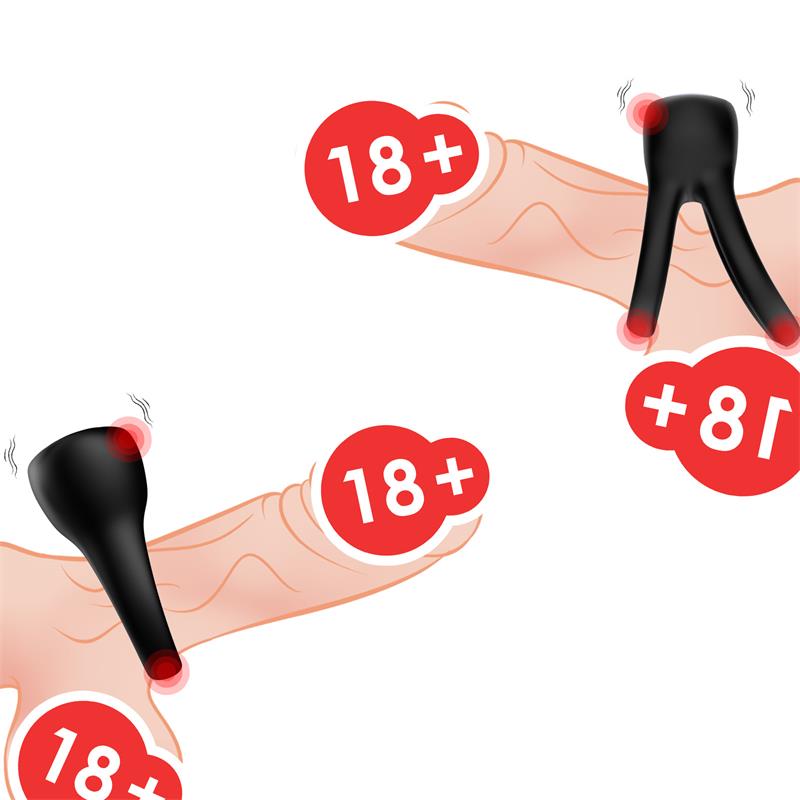 Vibrating cock ring set of 2 - Image 5