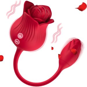 Rose with Licking and Vibrating egg USB