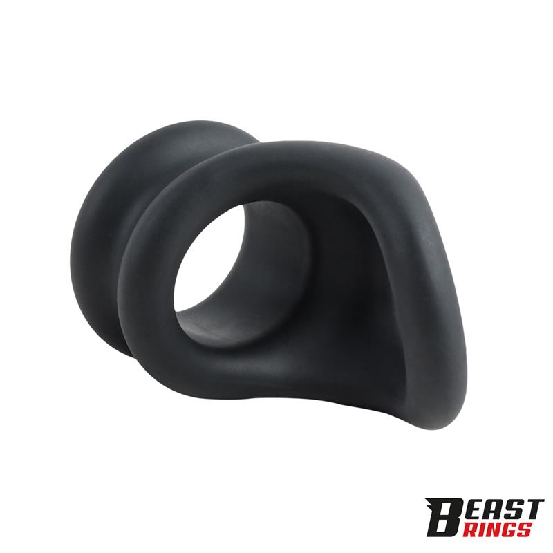 Double Penis Ring Liquid Silicone 27/30 mm - Image 7
