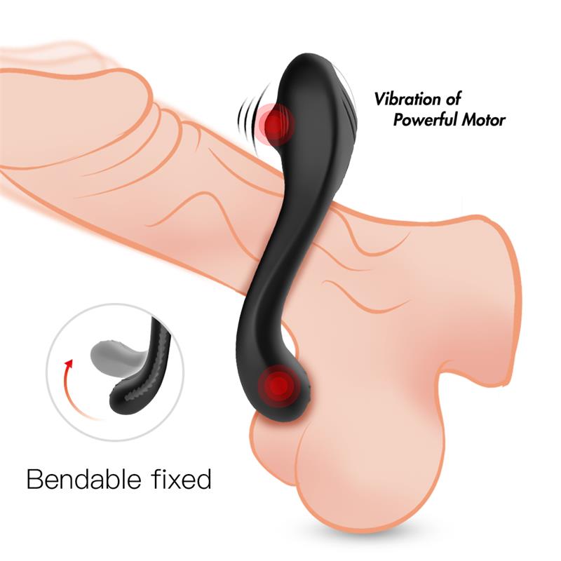 Vibrating Penis and Testicles Ring - Image 2