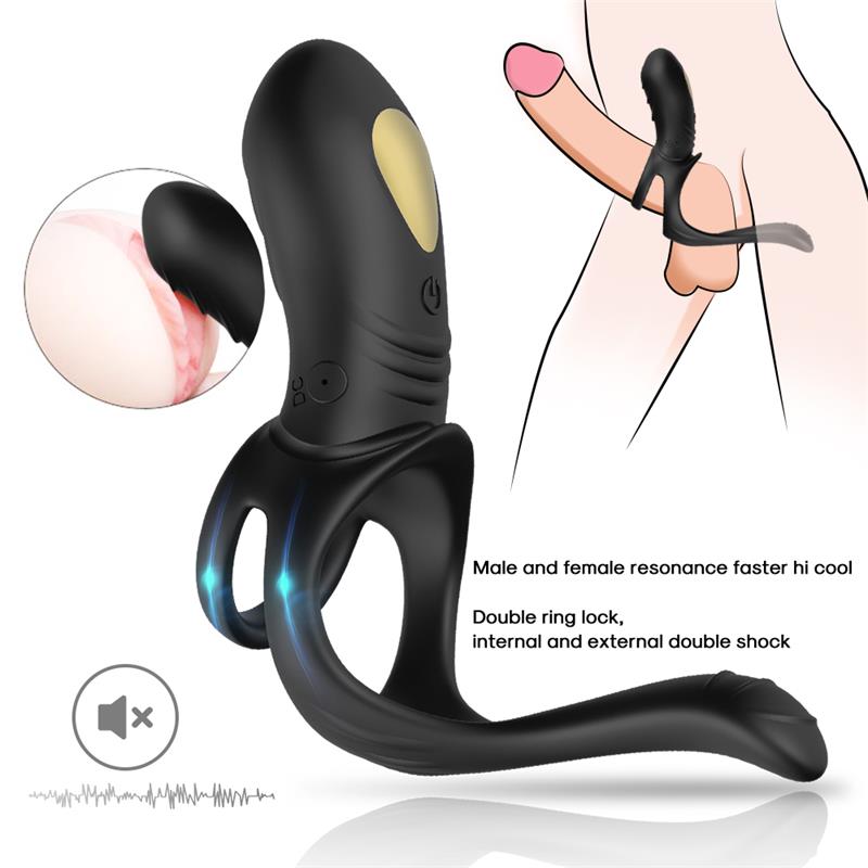 Vibrating Penis Ring with Perianal Stimulation - Image 3