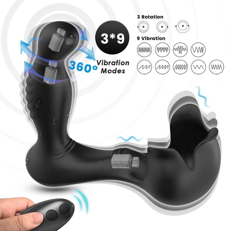 Prostate Massager 360° Rotation Testicles Stimulator - Image 5