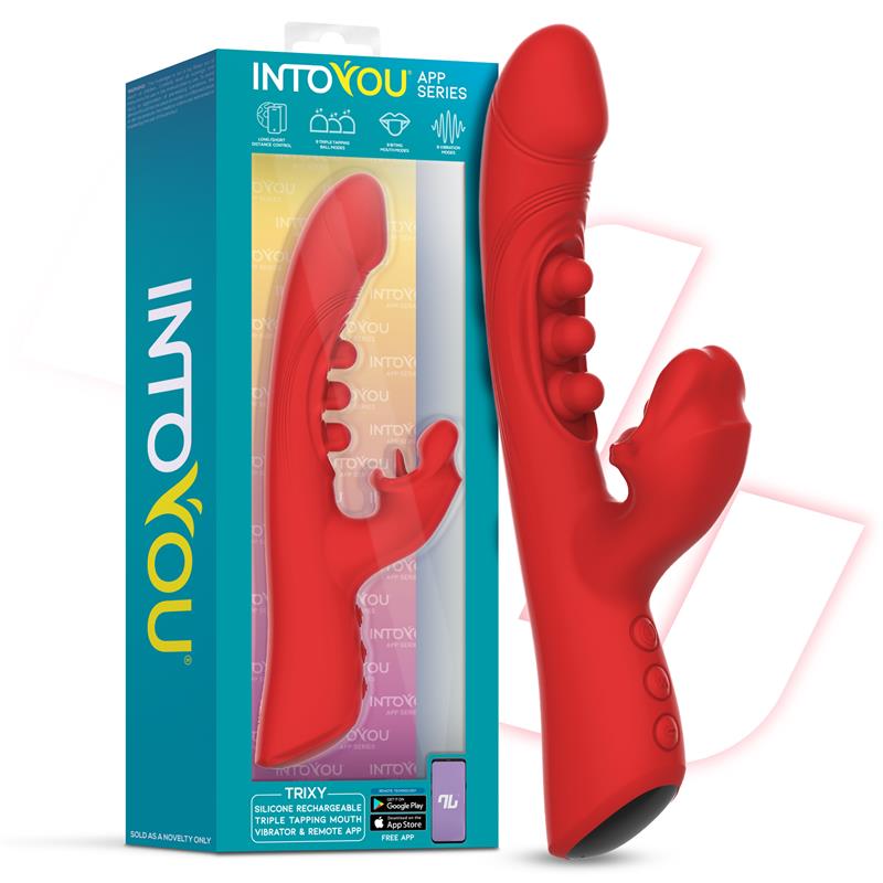 Trixy Vibrator with Tapping, Biting and App - Image 3