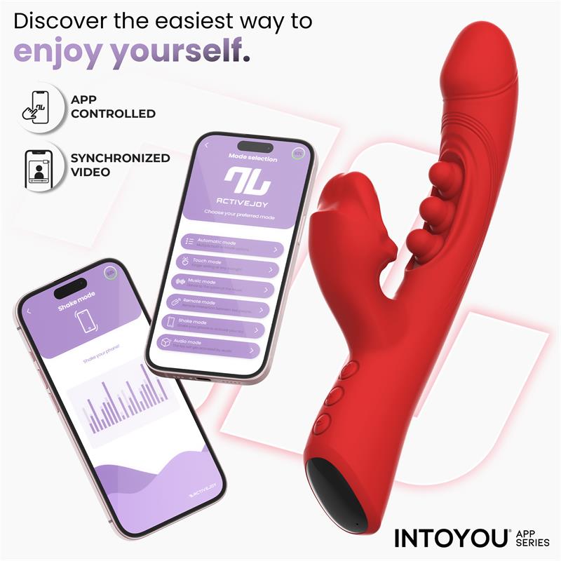 Trixy Vibrator with Tapping, Biting and App - Image 5