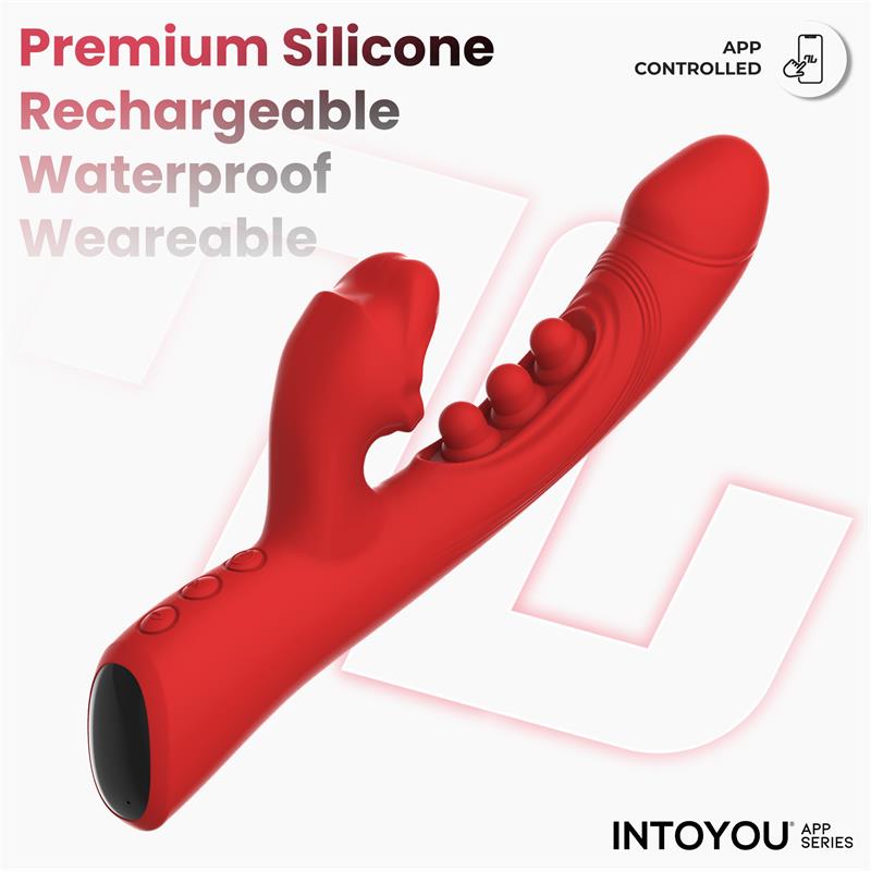 Trixy Vibrator with Tapping, Biting and App - Image 8