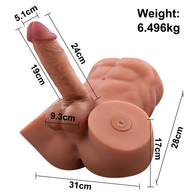 Gretel Semi Torso with Detachable Dildo, Thrusting and APP 6 kg - Image 12
