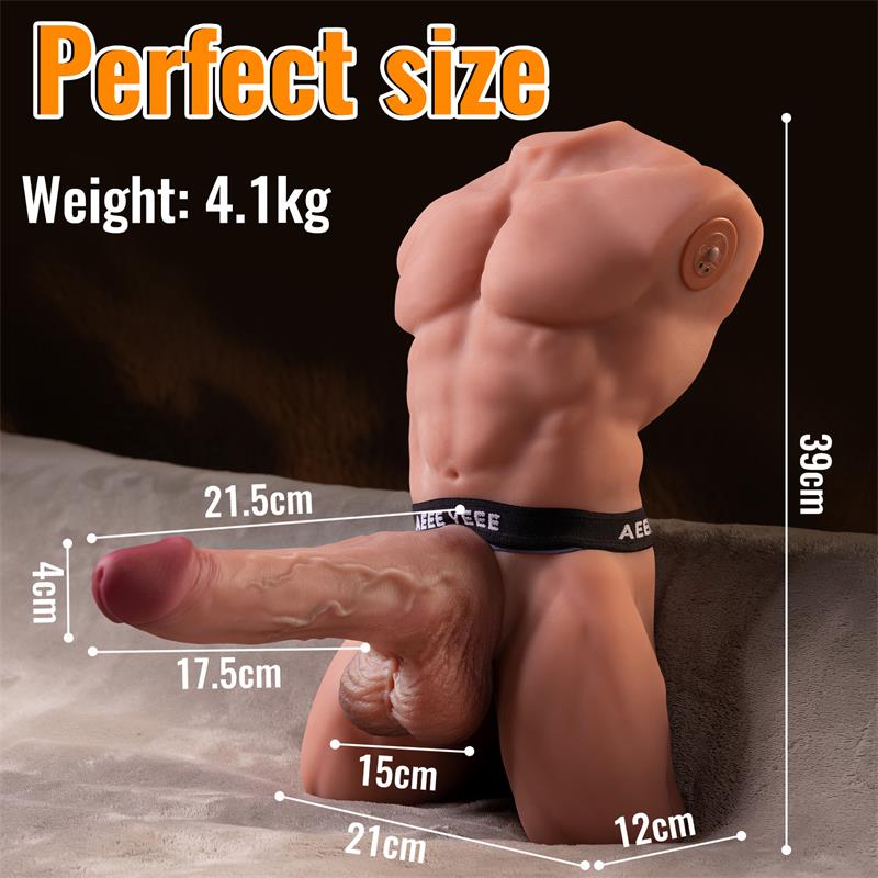 Ely Torso with Detachable Dildo, Thrusting and APP 4.1 kg - Image 11