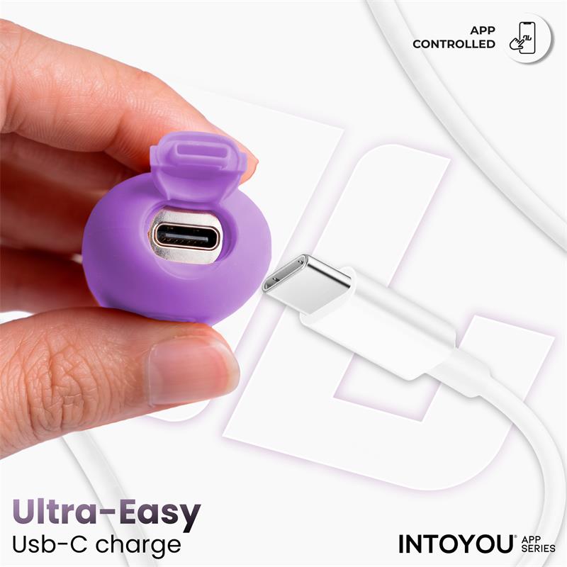 NexEgg Vibrating Egg Double Silicone Layer App Lilac/Pistachio - Image 7