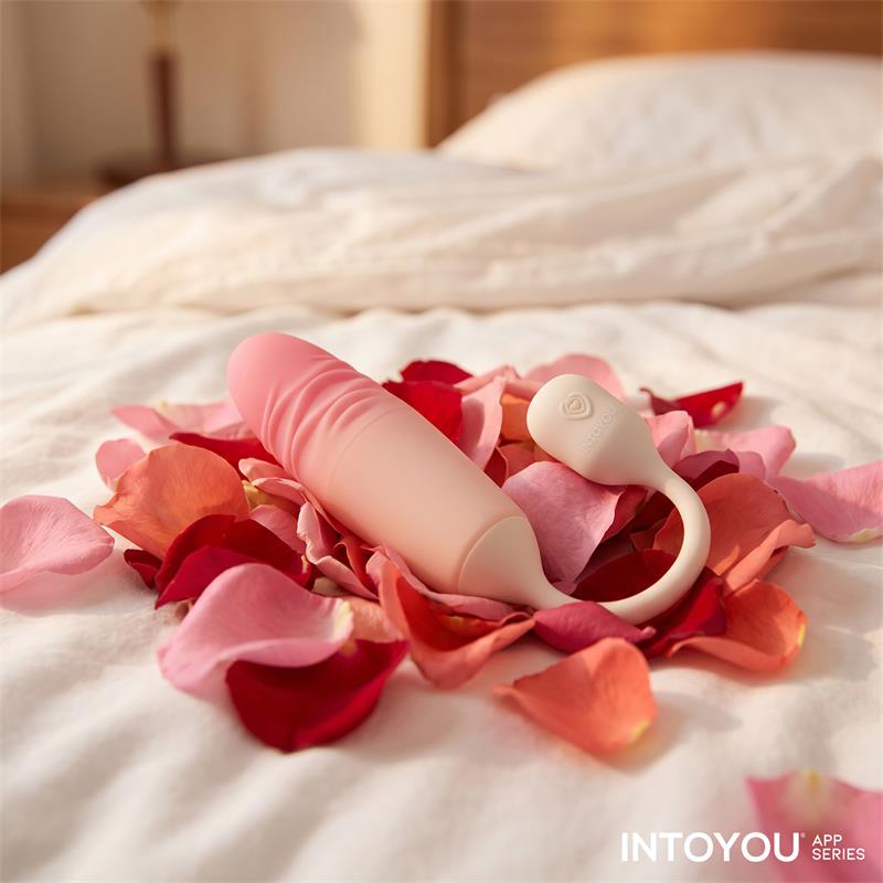 NexEgg Motion Vibrating Egg with Thrusting App Beige/Pink - Image 11