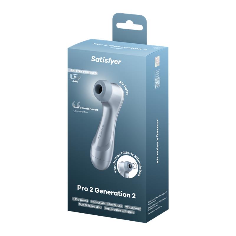 Pro 2 Gen 2 Clitoris Sucker Battery Series Ice Blue - Image 7