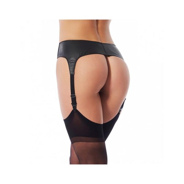Leather Suspenderbelt Adjustable - Image 2