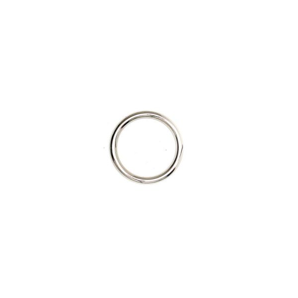 Bondage Play Metal Cock Ring - Image 2