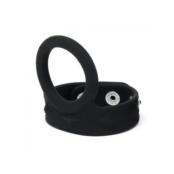 Rimba Latex Play Penis Strap with Cockring - Image 2
