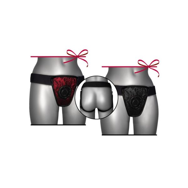 Strap On de Luxe Black Without Back S - XL - Image 3