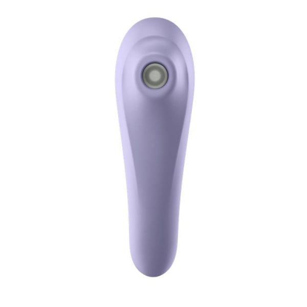 Dual Pleasure APP Vibe and Pule Air Sucker Rechargable Mauve - Image 4