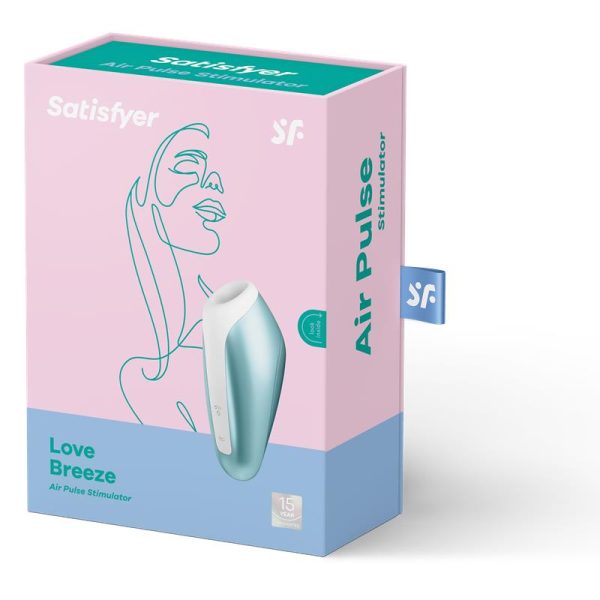 Love Breeze Sucker with Vibration Ice Blue - Image 4