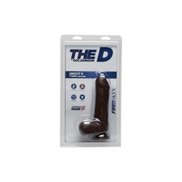 Dildo The Uncut D 18 cm Dark - Image 2