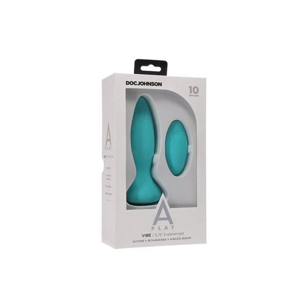Vibrating Butt Plug Vibe Experienced Turquoise - Image 2