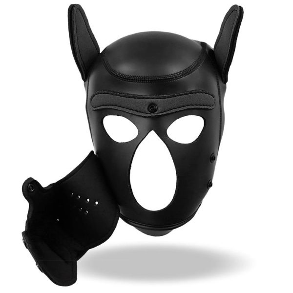 Hound Neoprene Dog Hound Removable Muzzle Black One Size - Image 5
