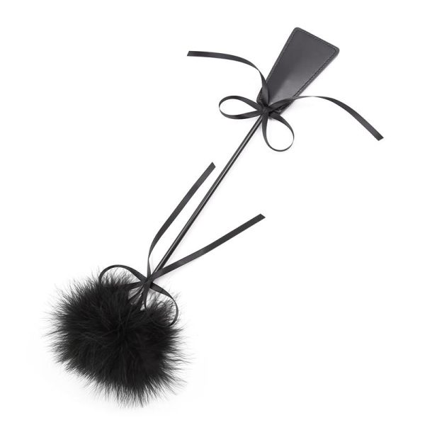 Feather Tickler and Paddle 49 cm Black - Image 3