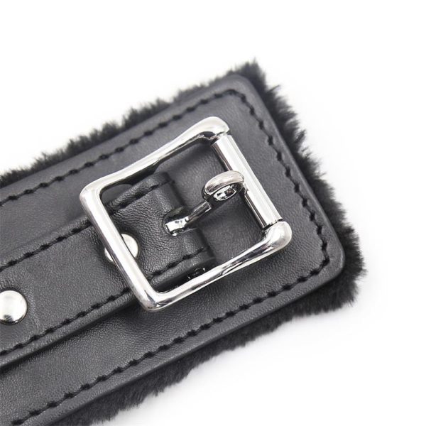 Collar With Metal Leash Black - Image 5