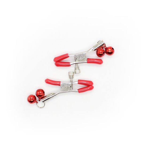 Nipple Clamp with Bell Metal Red - Image 3