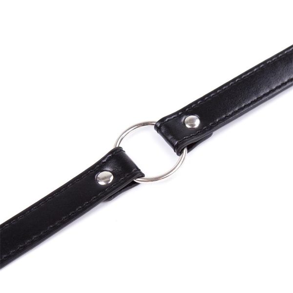 Collar with Hoop Adjustable 38,2 cm Black - Image 3