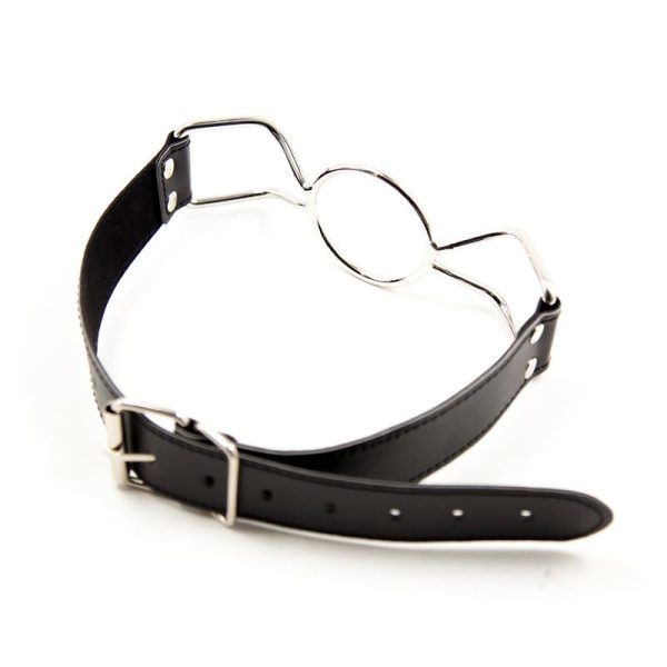 Metal O Ring Ball Gag Size L - Image 2