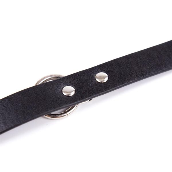 Collar with Bell Adjustable 43 cm Black - Image 4