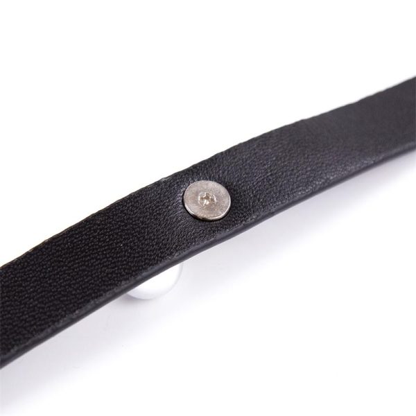 Collar with Bell Adjustable 43 cm Black - Image 5