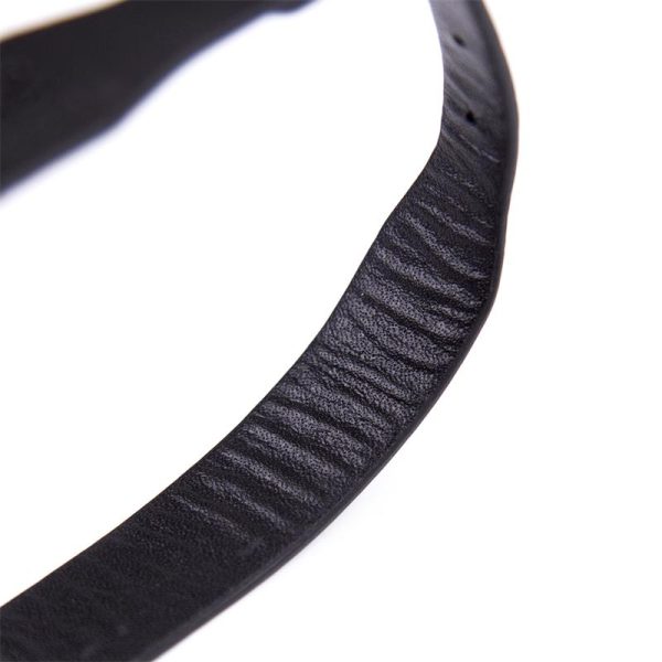 Collar with Bell Adjustable 43 cm Black - Image 6