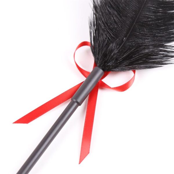 Feather Tickler and Paddle 36 cm Red/Black - Image 4