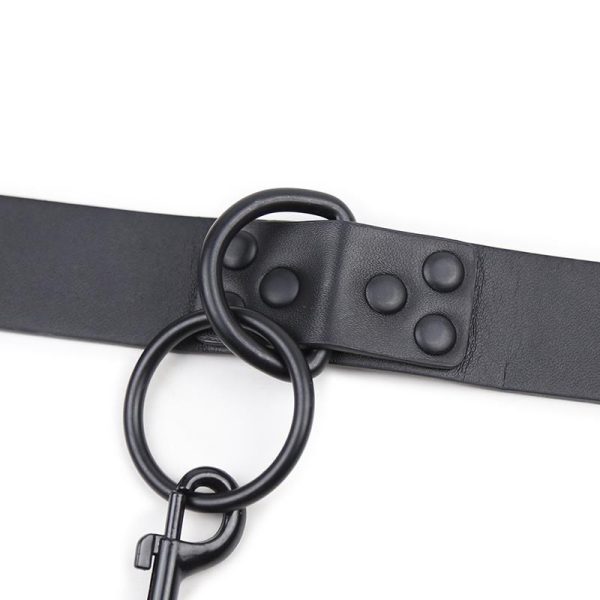 Collar with Leash Black - Image 4