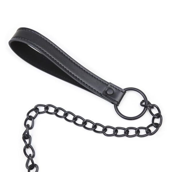 Collar with Leash Black - Image 6